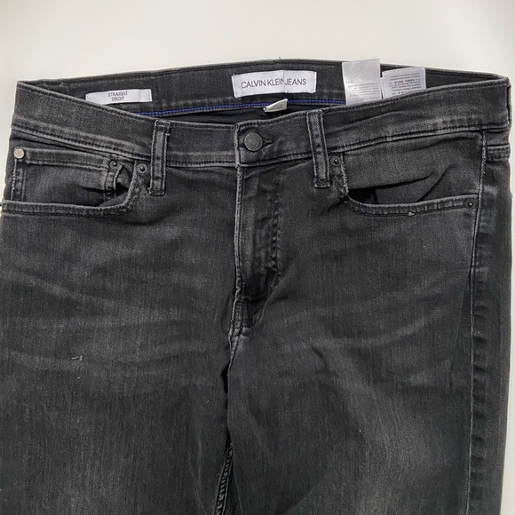 Calvin Klein Straight Leg Jeans - Picture 2 of 4